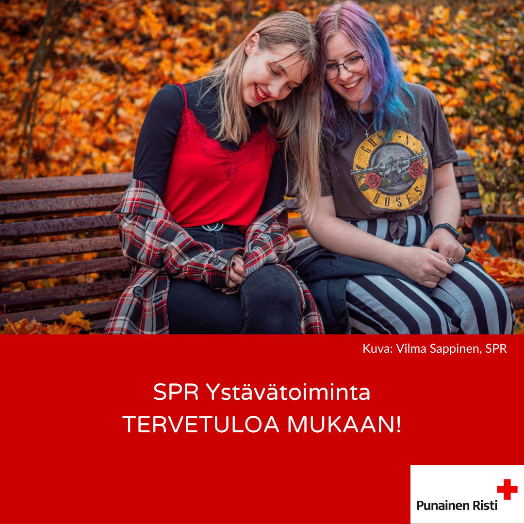 Ystävätoiminnassa tärkeintä on kuuntelu ja läsnäolo.